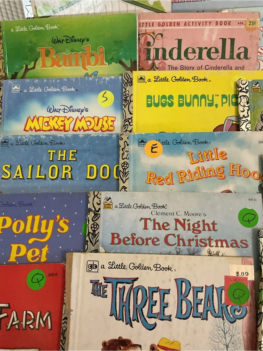 Little Golden Books Classic Stories Collection - Multicolor Lot of 18 books (A)